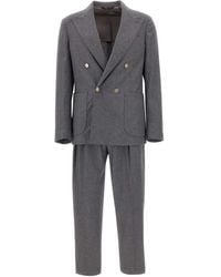 Briglia 1949 - Bolgheri Double-Breasted Suit - Lyst