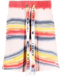 Amiri - Pantalones Cortos De Chándal Con Motivo Tie-Dye - Lyst