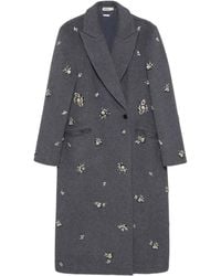 Jonathan Simkhai - Cappotto Doppiopetto Con Decorazione - Lyst