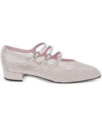 CAREL PARIS - Ariana Mesh-Panel Pumps - Lyst
