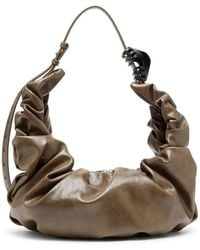 DIESEL - Large Grab-D Gathered Shoulder Bag - Lyst