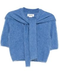 Monse - Knitted Scarf Top - Lyst