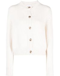 Barrie - Button-Up Cashmere Cardigan - Lyst