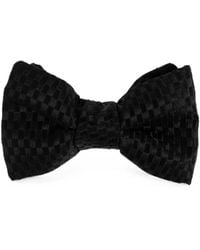 Tom Ford - Check-Pattern Silk Bow Tie - Lyst