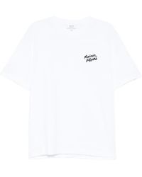 Maison Kitsuné - T-Shirt Handwriting Comfort - Lyst