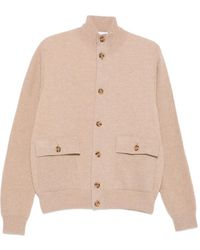 Lardini - Cardigan A Coste - Lyst