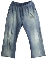 SAITOS - Nirva Washed-Effect Track Pants - Lyst