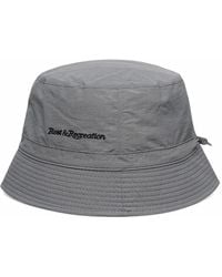 Rest&Recreation - Logo-Embroidered Toggle-Fastening Bucket Hat - Lyst