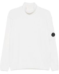 C.P. Company - Turtleneck Lens-Detail Sweater - Lyst