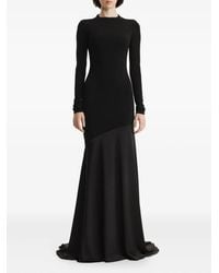 2310 STUDIO - Vestido largo con cola de pez - Lyst