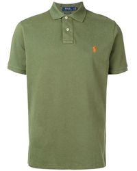 Polo Ralph Lauren - Logo-Embroidered Mesh Polo Shirt - Lyst