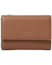 Emporio Armani - Texturiertes Portemonnaie - Lyst
