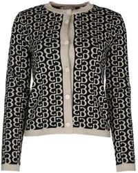 iBlues - Monogrammed Button-Up Cardigan - Lyst