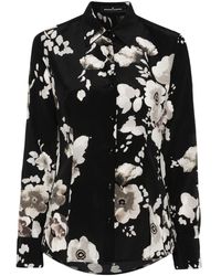 Ermanno Scervino - All-over Floral-print Shirt - Lyst