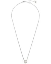 Fendi - Pearl Pendant Necklace - Lyst