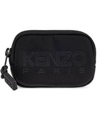 KENZO - Cartera con logo bordado - Lyst