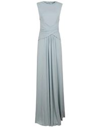 Roland Mouret - Robe Drapée À Design Sans Manches - Lyst