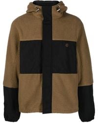Maison Kitsuné - Kapuzenjacke Mit Fuchs-Patch - Lyst