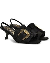 Versace Jeans Couture - Fondo Fiona Ruffled Sandals - Lyst