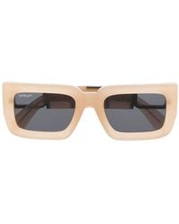 Off-White c/o Virgil Abloh - Boston Logo-plaque Sunglasses - Lyst