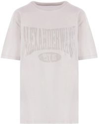 Alexander Wang - Logo-Print T-Shirt - Lyst