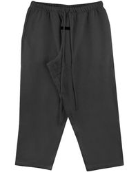 Fear Of God - Drawstring Cropped Track Pants - Lyst