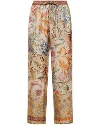 Pierre Louis Mascia - Floral-Print Drawstring-Waist Trousers - Lyst