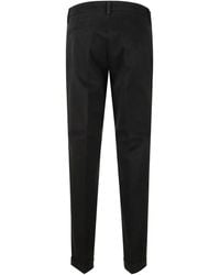 Fay - Belt Loops-Detail Trousers - Lyst