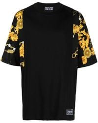 Versace - T-Shirt mit Barocco-Print - Lyst