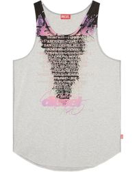 DIESEL - Remaster Capsule T-Shan Tank Top - Lyst