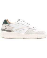 Date - Leather Sneakers - Lyst