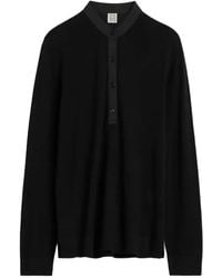 TOTEME - Wool Silk Top - Lyst