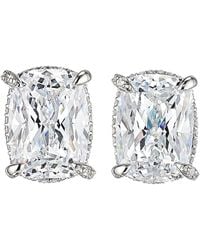 Anabela Chan - 18Kt Cushion Wing Diamond Earrings - Lyst