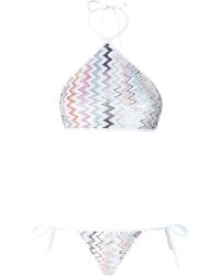Missoni - Zigzag-Pattern Bikini - Lyst