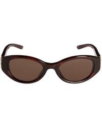 Balenciaga - Cosmo Oval-Frame Sunglasses - Lyst