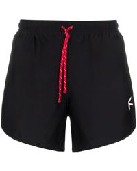 District Vision - Pantalones cortos de deporte Spino con logo estampado - Lyst