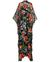 ‎Taller Marmo - Theda Floral Maxi Kaftan - Lyst