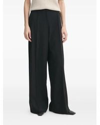 Herskind - High-Waist-Hose mit weitem Bein - Lyst