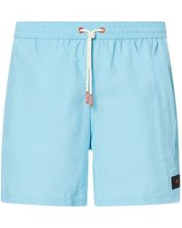 Peuterey - Drawstring-Fastening Swim Shorts - Lyst
