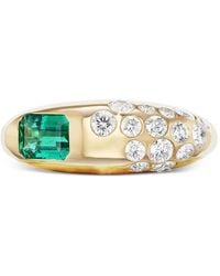 UNIFORM OBJECT - Dowry Ring Met Smaragd En Diamant - Lyst
