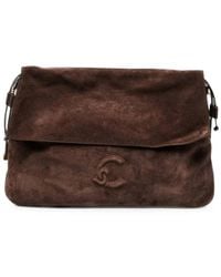 Coccinelle - Lidia Medium Suede Shoulder Bag - Lyst