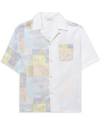 John Elliott - Floral-Print Short-Sleeve Shirt - Lyst