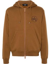 DSquared² - Sudadera Maple Leaf con capucha y cremallera - Lyst