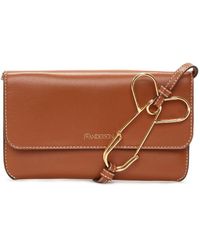 JW Anderson - Clutch con stampa in pelle - Lyst