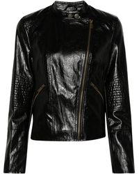 Twinset - Chaqueta Biker Con Cremallera - Lyst