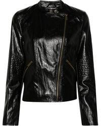 Twinset - Bikerjacke Mit Reißverschluss - Lyst