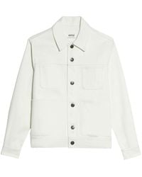 Ami Paris - Button-front Shirt Jacket - Lyst
