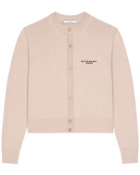 Givenchy - Buttoned Wool Cardigan - Lyst