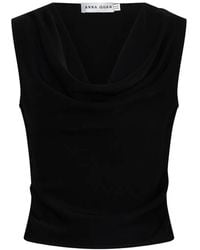 Anna Quan - Spencer Draped Sleeveless Top - Lyst