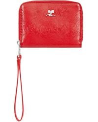 Courreges - Zipped Compact Wallet - Lyst